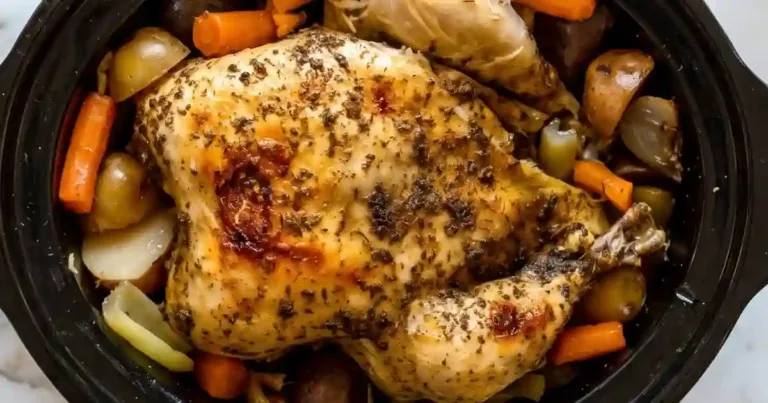 crockpot whole chicken recipe